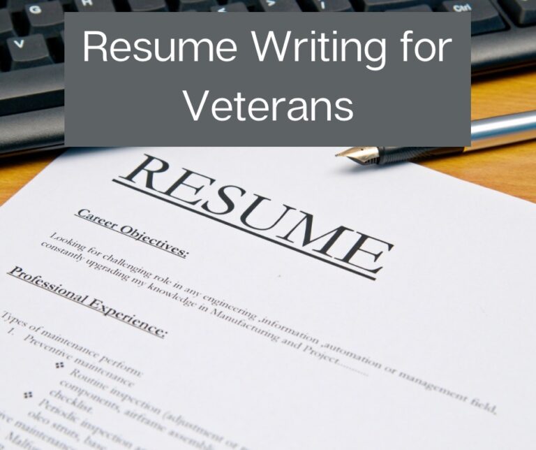 Resume Writing for Veterans