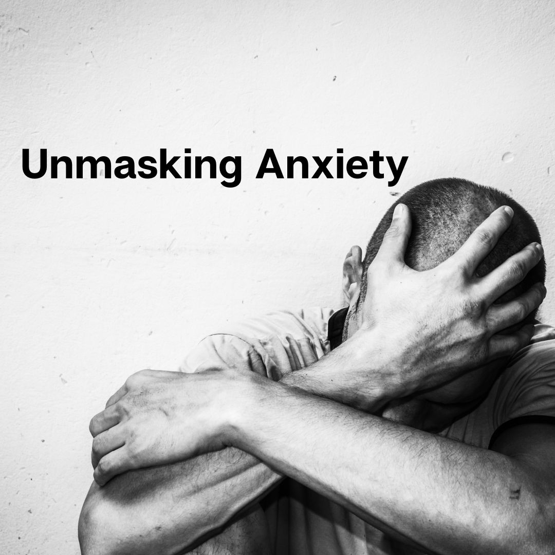 Man dealing with anxiety